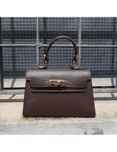 Pasinetti mini-bag trapezio pelle t.moro