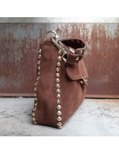 Borsa in pelle cioccolato... 2