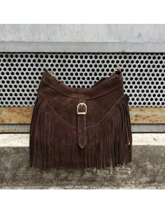 Borsa tracolla con frange... 2