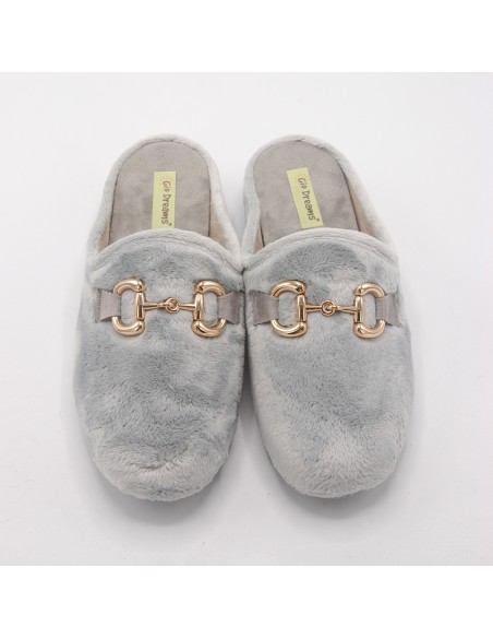 GIODREAMS CIABATTA PELUCHES CON MORSETTO