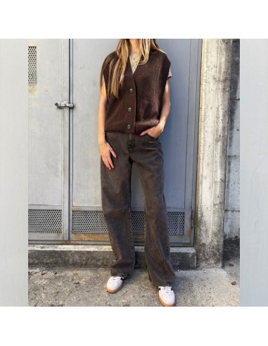 Lumina jeans baloon marrone Lumina jeans baloon marrone