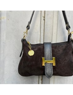 Borsa pochette h nero 2