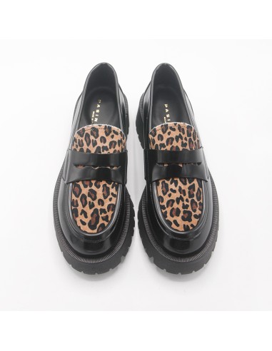 Pasinetti mocassino animalier effetto...