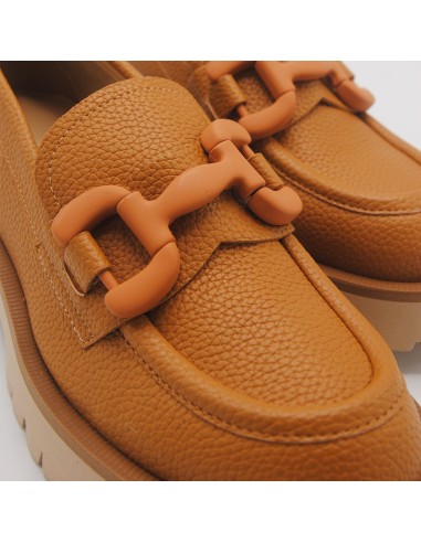 NACREE MOCASSINO CUOIO CON MORSETTO...