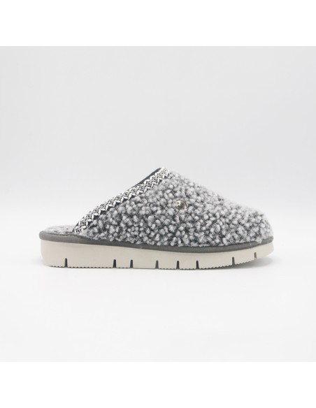 GRUNLAND CI2599 G7LOXI ciabatta teddy grigio