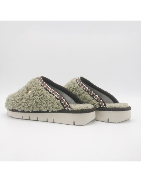 GRUNLAND CI2599 G7LOXI ciabatta teddy menta