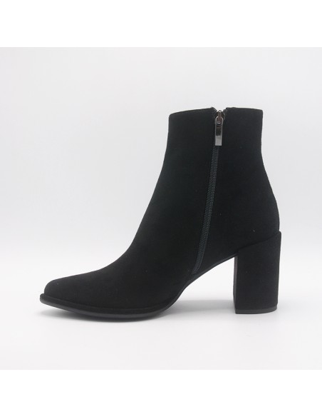 Pasinetti tronchetto nero scamosciato