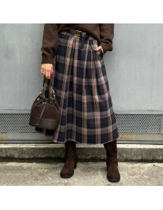 Pasinetti gonna scozzese midì 2