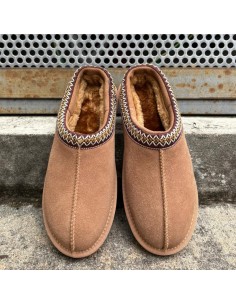 Pasinetti sabot con pelo cuoio 2