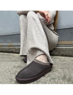 Sabot con pelo t.moro