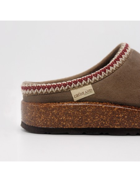 Grunland ciabatta visone con greca