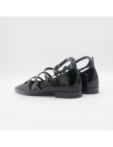 Pasinetti Mary Jane in vernice nero