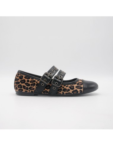 Pasinetti ballerina animalier con anelli