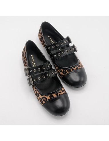 Pasinetti ballerina animalier con anelli