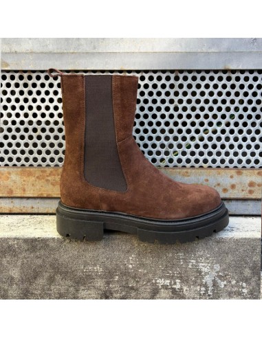 Boot scamosciato Testa Moro