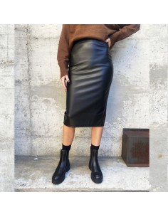 Gonna ecopelle spacco...