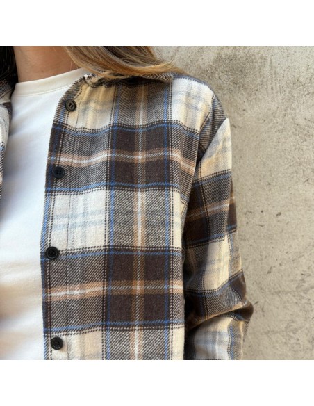 PRE ORDINE
Camicia check latte/moro