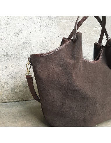 Pasinetti maxi-bag in camoscio testa... Pasinetti maxi-bag in camoscio testa...