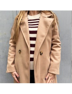 Cappotto vestaglia camel 2