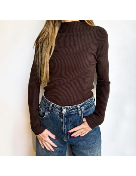 Susy Mix dolcevita costine moro scuro