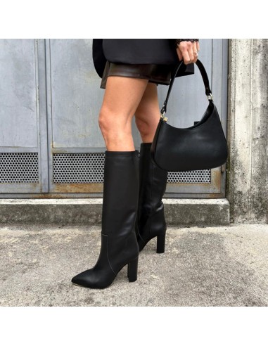 Ovyé stivale tacco 10 nero