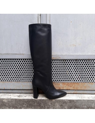 Ovyé stivale tacco 10 nero