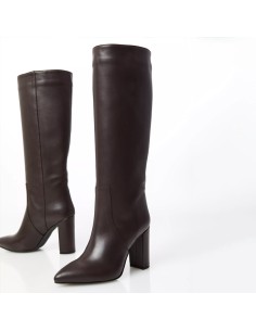 Ovyé stivale tacco 10 testa...